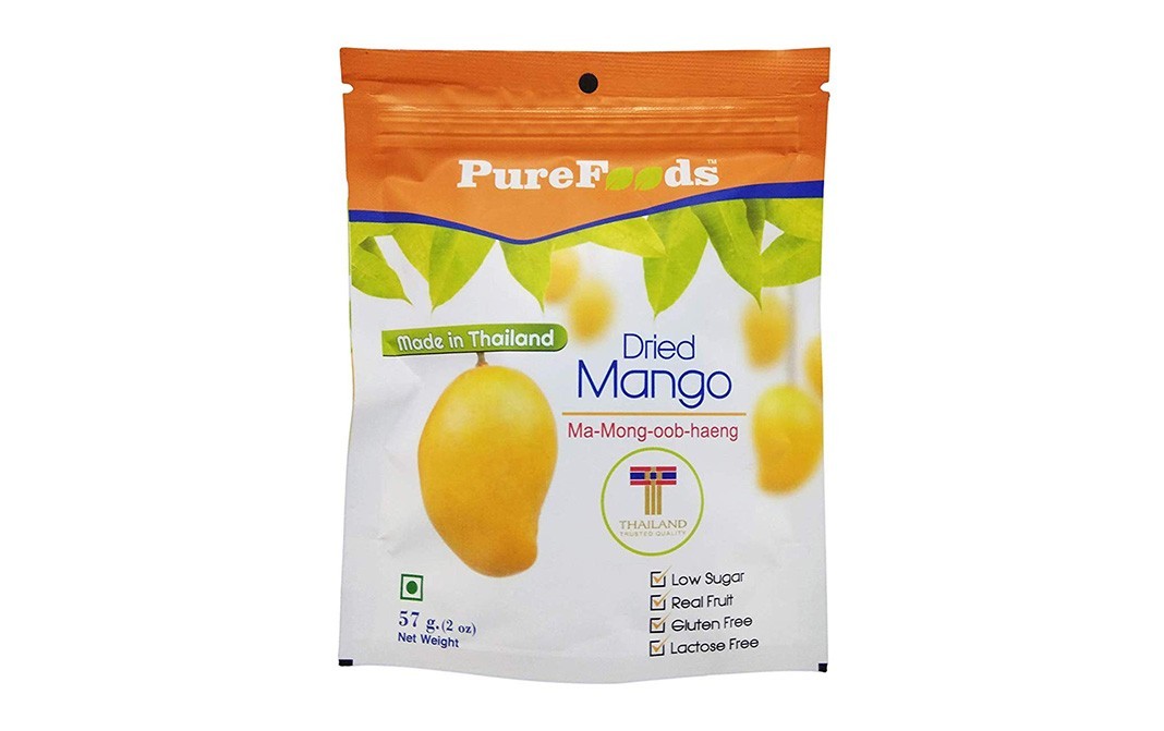 Purefoods Dried Mango    Pack  57 grams